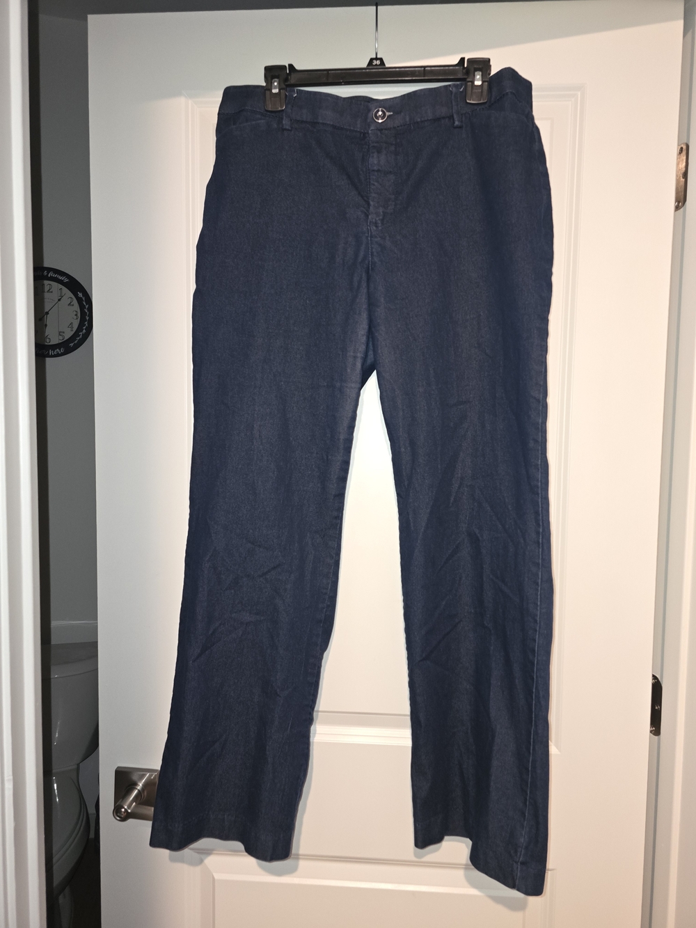 Lee Dark Denim Trouser